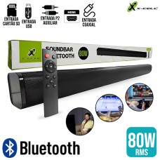 Soundbar Bluetoth 5.3 80W XC-SB-02 XCell - Preto